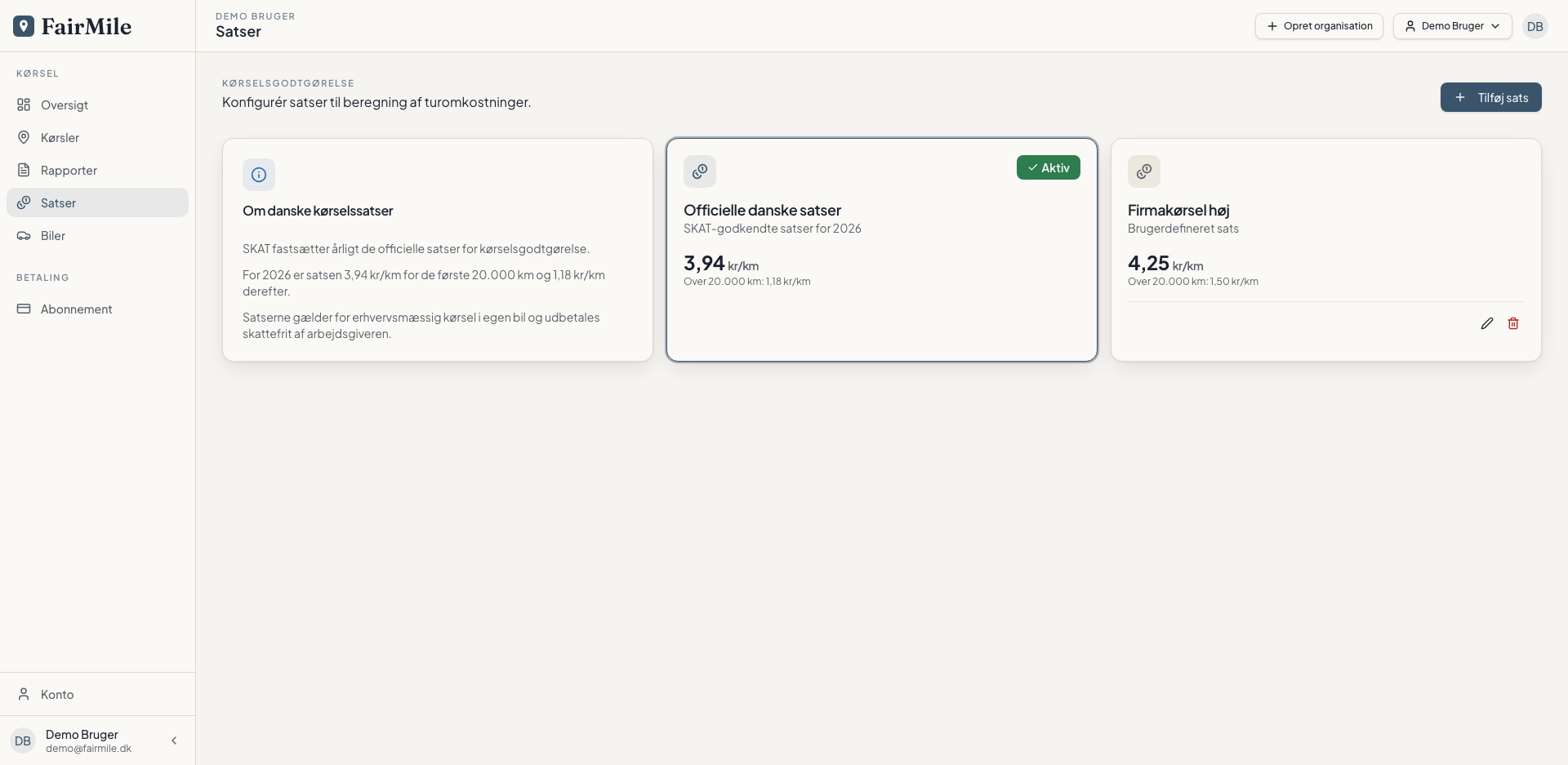 Dashboard skærmbillede 4